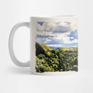 Chocolate hills Bohol Mug